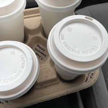 Novella - The baristas decorated my carrier!! - Coffee & Tea Near Me - Kansas City, Missouri