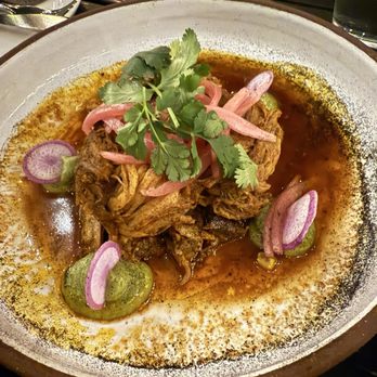 Chaak Kitchen - Cochinita Pibil- served w/tortillas - Cocktail Bars Near Me - Tustin, California