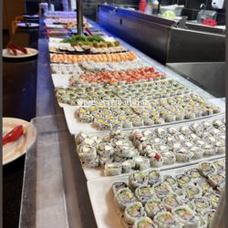 Flaming Grill & Buffet - Sushi area #flaminggrillandbuffet #frederickmd #preservefootprints