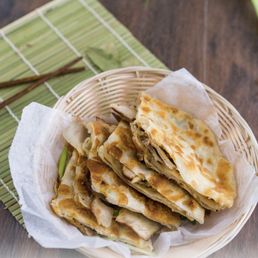 Pan-fried Smoked Pork Cake