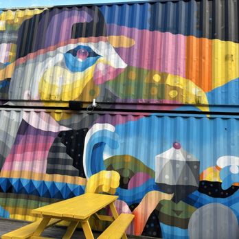 Port Saint John - Painted Cargo container - Transportation Near Me - Saint John, New Brunswick