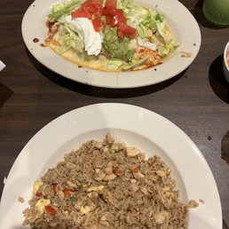 Arroz Chaufa and Burrito Supreme Arroz Chaufa and Burrito Supreme