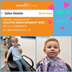 SmartStyle - This is the before and after haircut by Katie G.