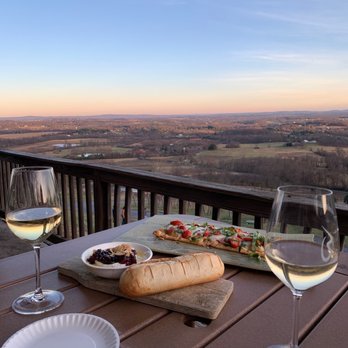 Bluemont Vineyard - Brie with caramelized onions and flatbread. - Venues & Event Spaces Near Me - Bluemont, Virginia Bluemont Vineyard - Brie with caramelized onions and flatbread. - Venues & Event Spaces Near Me - Bluemont, Virginia