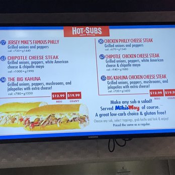 Jersey Mike's Subs - Hot subs menu - Fast Food Near Me - Las Vegas, Nevada