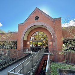 Park-at-the-door convenience. Just cross the bridge to enter directly onto the second floor. No stairs!