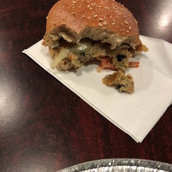 Twisted Noodle Cafe - That's supposed to be a black bean veggie Veggie Black Bean Burger - Gluten-Free Near Me - St George, Utah