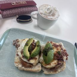 Cappuccino / La Gordita Open-Faced Toast Cappuccino / La Gordita Open-Faced Toast