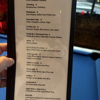 Humbug - Menu - Cocktail Bars Near Me - Charlotte, North Carolina