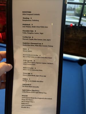 Menu photo 4 Humbug Charlotte, NC