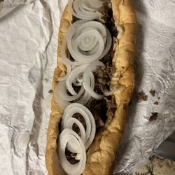 Bellisimo's Pizza - I like a little meat with my onions. Phenomenal!