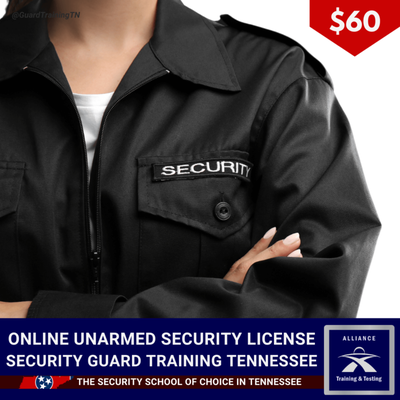 Photo of Alliance Training & Testing - Nashville, TN, US. Online Unarmed Security Officer Guard Card License Training Course TN Alliance Training and Testing #guardtrainingtn