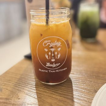 Crying Thaiger - Thai Iced Tea - Thai Near Me - Malden, Massachusetts