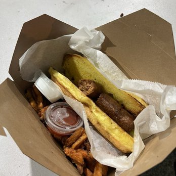 On the run Vegan - Loaded Vegan Hotdog - Tacos Near Me - Miami, Florida On the run Vegan - Loaded Vegan Hotdog - Tacos Near Me - Miami, Florida