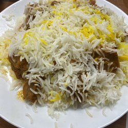 "Biryani" tasted great, but doesn't really look like biryani (see review)