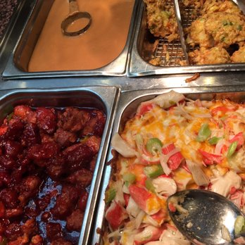 King Buffet - Sweet and sour pork, imitation crab bake, egg foo young - Chinese Near Me - Reno, Nevada