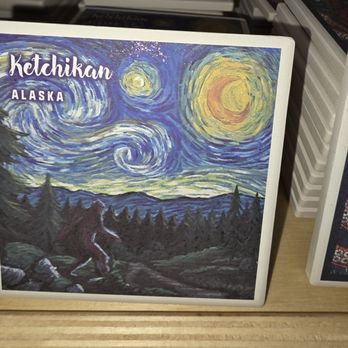 By the Blue - Big foot coaster - Coffee & Tea Near Me - Ketchikan, Alaska By the Blue - Big foot coaster - Coffee & Tea Near Me - Ketchikan, Alaska