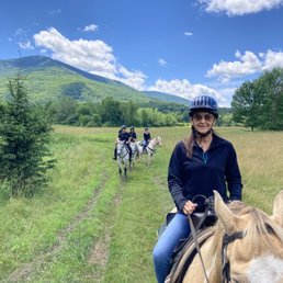 Out on the trail!