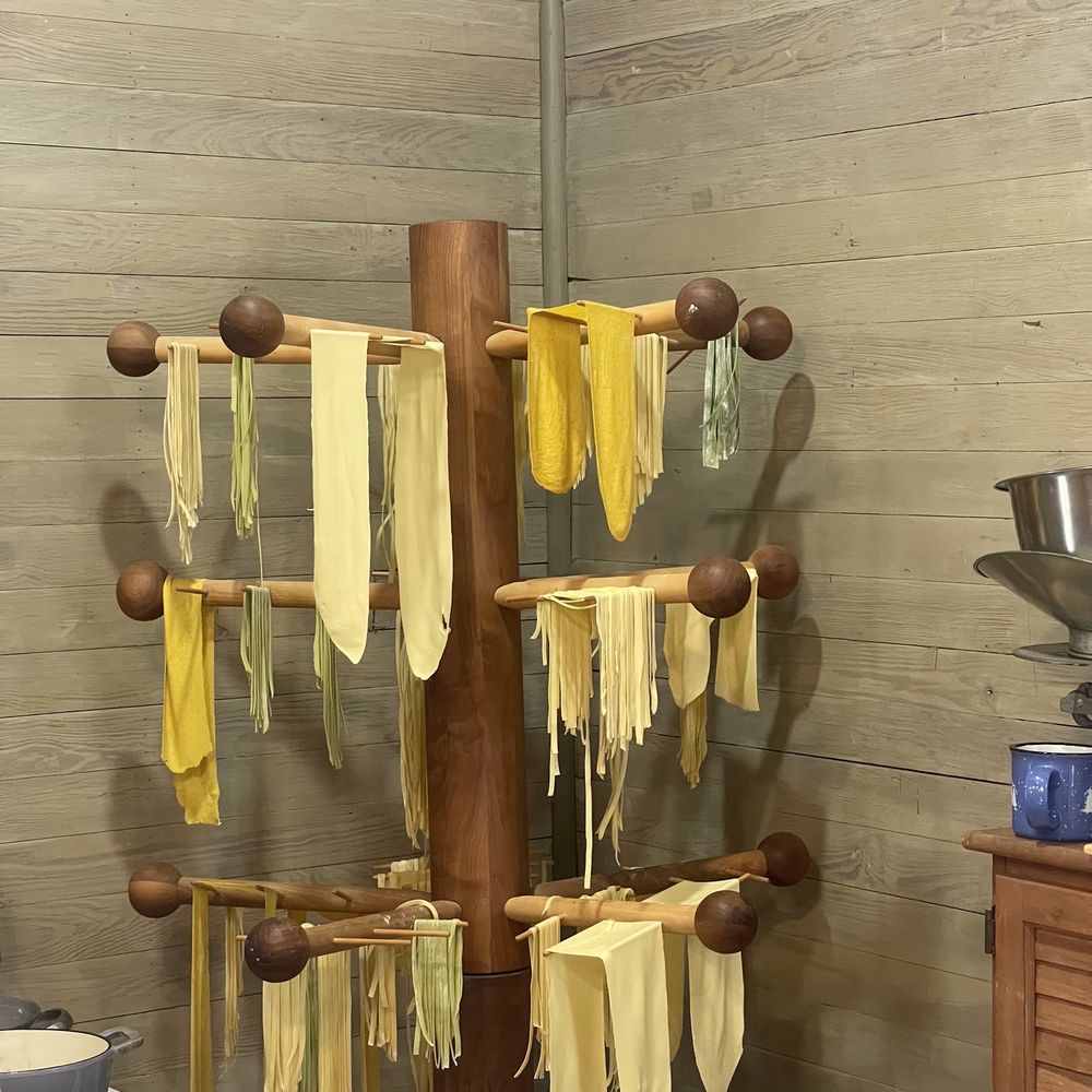 Green Valley Simple Living - pasta drying rack - Cooking Classes Near Me - San Antonio, Texas