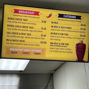 Little Elm Tacos - Menu - Mexican Near Me - Little Elm, Texas