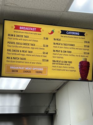 Menu photo 1 Little Elm Tacos Little Elm, TX