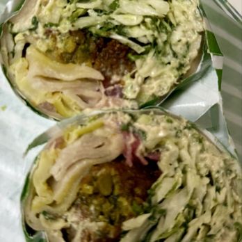 Goop Kitchen - Falaf-OH Hummus Wrap - Salad Near Me - New York, New York Goop Kitchen - Falaf-OH Hummus Wrap - Salad Near Me - New York, New York