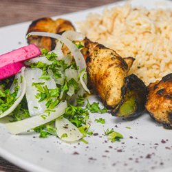 Ike's Restaurant - CHICKEN KABOB COMBO