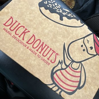 Duck Donuts - The boxes are so cute!!!! - Donuts Near Me - Old Bridge, New Jersey