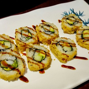Sushi Kui - Some deep fried sushi roll, don't bother getting it, it's super bland without the sauce - Sushi Bars Near Me - Aurora, Ontario