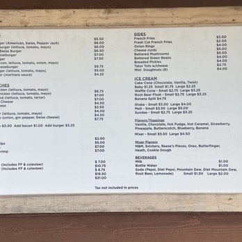 Swede's Drive In - Menu - Burgers Near Me - Danbury, Wisconsin Swede's Drive In - Menu - Burgers Near Me - Danbury, Wisconsin