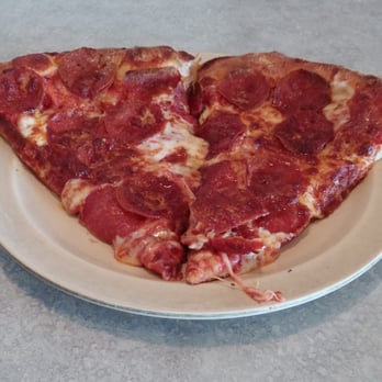 Barro's Pizza - Two hearty slices and a drink for just a little over 4 bucks...what's not to love? - Pizza Near Me - Phoenix, Arizona Barro's Pizza - Two hearty slices and a drink for just a little over 4 bucks...what's not to love? - Pizza Near Me - Phoenix, Arizona