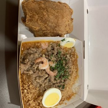 Jollibee - Fried Chicken With Pancit Palabok Meal. - Fast Food Near Me - Anaheim, California
