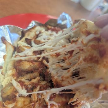 Joyce's Famous Pizza - Inside Parm sandwich - Pizza Near Me - Denver, Colorado Joyce's Famous Pizza - Inside Parm sandwich - Pizza Near Me - Denver, Colorado