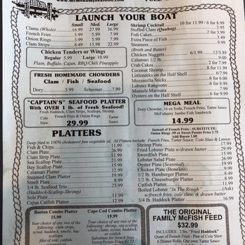 McMenamy Seafoods - Menu - Seafood Near Me - Brockton, Massachusetts McMenamy Seafoods - Menu - Seafood Near Me - Brockton, Massachusetts