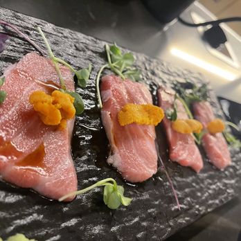 Wagyu Master - Otoro with uni - Japanese Near Me - San Jose, California