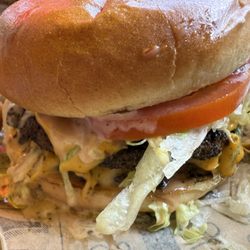 Bubba Flame Broiled Burger - Loaded Bubba