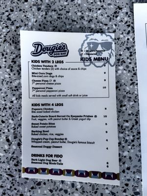 Menu photo 2 Dougie’s Dog Bar Orlando, FL