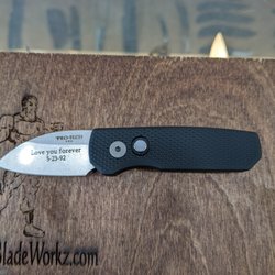 Unlimited Bladeworkz - Engraved Protech Runt for special anniversary