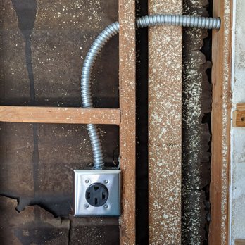 Advanced Electrical Services - My installed 14-50 outlet for the upcoming Tesla. Very happy. - Electricians Near Me - Santa Clarita, California
