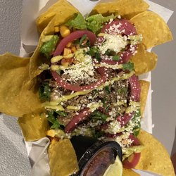 Boondocks Brewing's Brew Haus - Brisket taco bowl