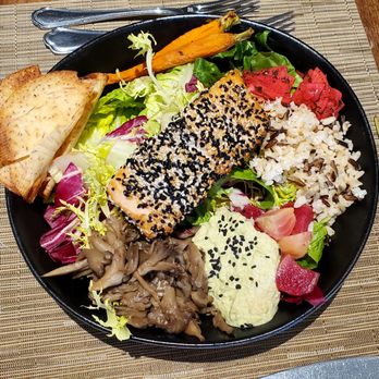 Gravity Tavern - Salmon Bowl - Steakhouses Near Me - Mill Valley, California Gravity Tavern - Salmon Bowl - Steakhouses Near Me - Mill Valley, California