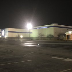 Martinsville High School - Front entrance and gymnasiums. New signage added in 2017.
