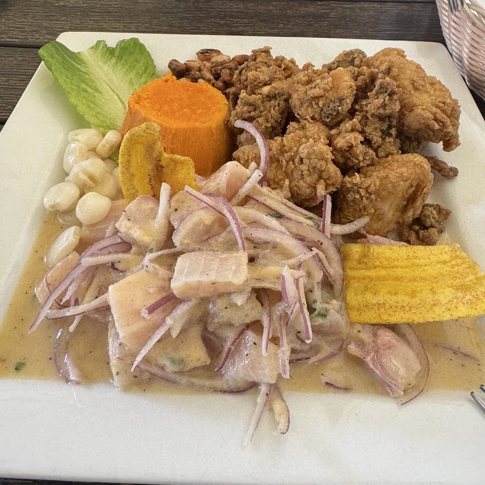 Asu Mare Peruvian Restaurant - Ceviche carretillero and Tallarines verdes - Peruvian Near Me - Oakland, California Asu Mare Peruvian Restaurant - Ceviche carretillero and Tallarines verdes - Peruvian Near Me - Oakland, California