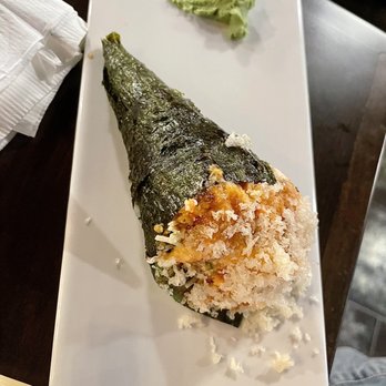Sushi Q6 Normandy - Spicy crunchy crab hand roll - Sushi Bars Near Me - Ellicott City, Maryland Sushi Q6 Normandy - Spicy crunchy crab hand roll - Sushi Bars Near Me - Ellicott City, Maryland
