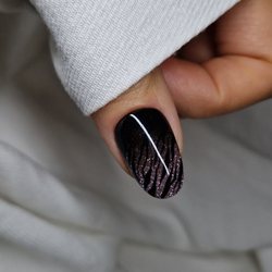 Colorvat Nail Studio - Do you like black with Rosegold?