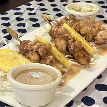 Reangthai Thai Restaurant - Chicken Satay - Thai Near Me - Tallahassee, Florida