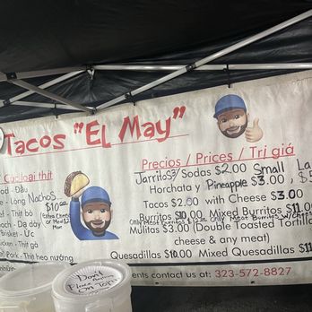 Tacos El May - Street Vendors Near Me - Westminster, California