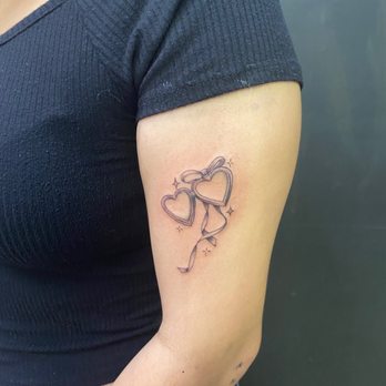 Santiago Inks - A fineline heat locket for 2 friends. Thanks for the trust! - Tattoo Near Me Santiago Inks - A fineline heat locket for 2 friends. Thanks for the trust! - Tattoo Near Me