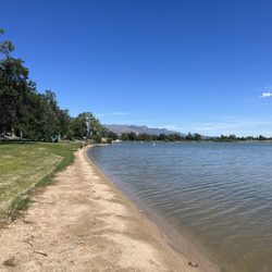 Prospect Lake Beach - Small strip of sand surrounding the lake