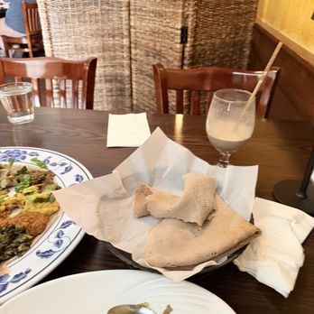 Asmara Restaurant - Flax seed drink - Ethiopian Near Me - Oakland, California